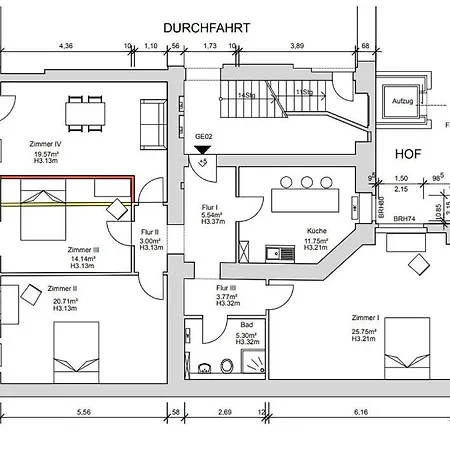 4-zi Urban Design 120m² Brandnew 200mbit